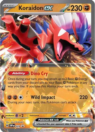 Koraidon ex (029) Holofoil [SV Scarlet & Violet Promo Cards] - Promo
