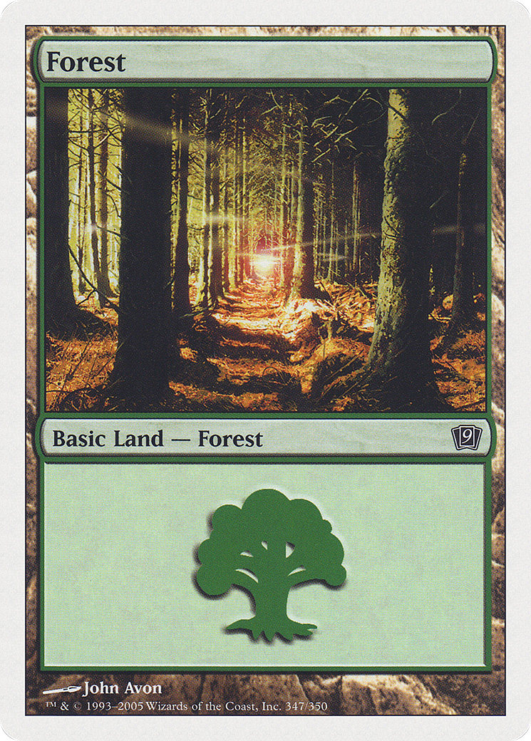Forest (347) (9ED-347) - 9th Edition
