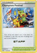 Champions Festival - SWSH296 (World Championships 2022) [Staff]  SWSH Sword & Shield Promo Cards - Promo