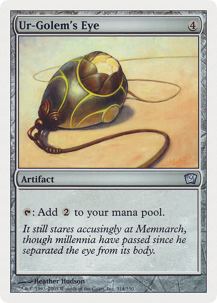 Ur-Golem's Eye (9ED-314) - 9th Edition