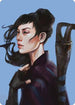 Yuriko, the Tiger's Shadow Art Card (ASCMM-062) - Art Series: Commander Masters
