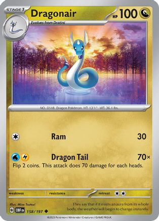 Dragonair (158) [Obsidian Flames] - Uncommon