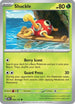 Shuckle 005  SV03 Obsidian Flames - Common