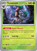 Trevenant 012  - Reverse Holofoil SV03 Obsidian Flames - Uncommon
