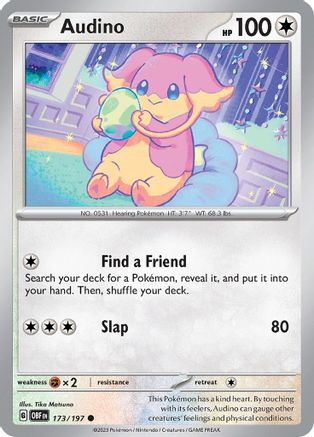 Audino (173) [Obsidian Flames] - Common