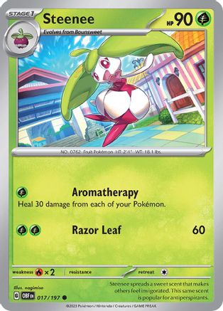 Steenee (017) [Obsidian Flames] - Common