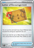 Letter of Encouragement 189  SV03 Obsidian Flames - Uncommon