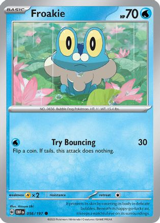 Froakie (056) [Obsidian Flames] - Common