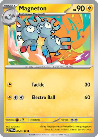 Magneton (064) [Obsidian Flames] - Common