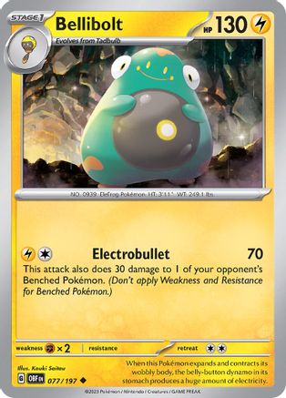 Bellibolt (077/197) [Obsidian Flames] - Uncommon