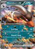 Houndoom ex 134  - Holofoil SV03 Obsidian Flames - Double Rare