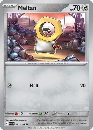 Meltan (152) [Obsidian Flames] - Common