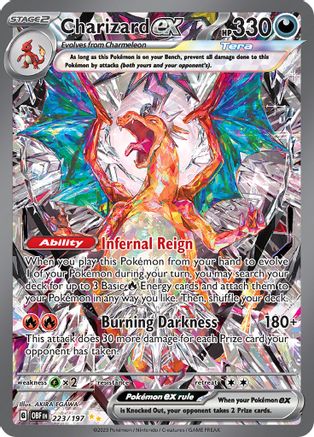 Charizard ex (223/197) Holofoil [Obsidian Flames] - Special Illustration Rare