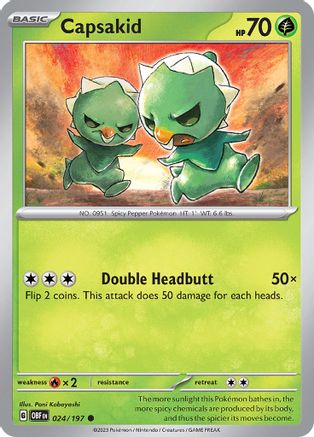 Capsakid (024/197) [Obsidian Flames] - Common