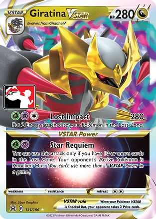 Giratina VSTAR (131) Holofoil [Prize Pack Series Cards] - Ultra Rare