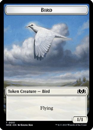 Bird Token (WOE-001) - Wilds of Eldraine