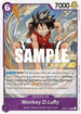 Monkey.D.Luffy (Judge Pack Vol. 2) (OP03-070) - One Piece Promotion Cards Foil