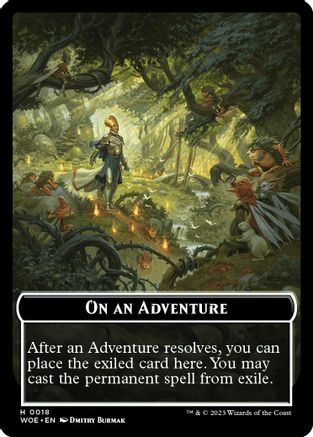 Emblem - On an Adventure (WOE-018) - Wilds of Eldraine