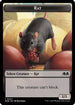 Rat // Food (0013) Double-Sided Token (WOE-7 // 13) - Wilds of Eldraine Foil
