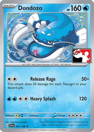 Dondozo (061) Holofoil [Prize Pack Series Cards] - Rare