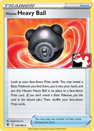 Hisuian Heavy Ball (146) [Prize Pack Series Cards] - Uncommon