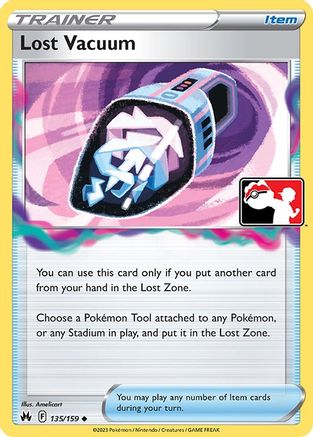 Lost Vacuum (135/159) [Prize Pack Series Cards] - Uncommon