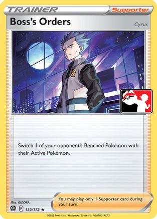 Boss's Orders (132) [Prize Pack Series Cards] - Rare
