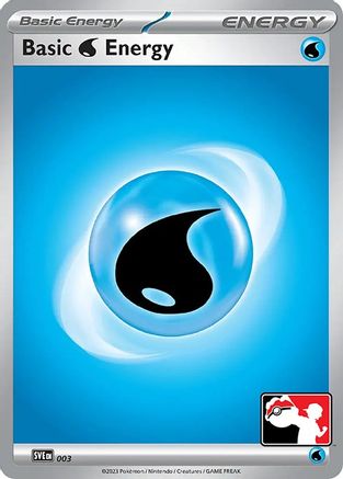 Basic Water Energy (003) Holofoil [Prize Pack Series Cards] - Common