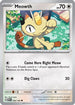 Meowth (052) Reverse Holofoil [SV Scarlet & Violet 151] - Common