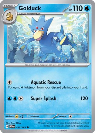 Golduck (055) [SV Scarlet & Violet 151] - Uncommon