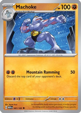 Machoke (067/165) [SV Scarlet & Violet 151] - Uncommon