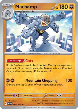 Machamp (068) Holofoil [SV Scarlet & Violet 151] - Rare