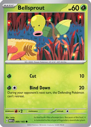 Bellsprout (069) Reverse Holofoil [SV Scarlet & Violet 151] - Common