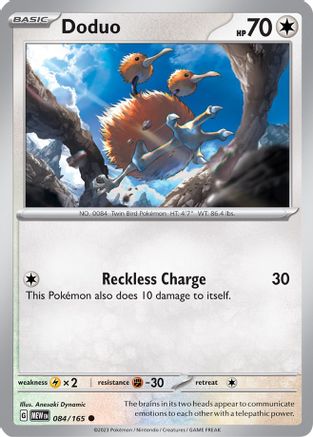 Doduo (084) Reverse Holofoil [SV Scarlet & Violet 151] - Common