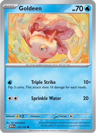 Goldeen (118) Reverse Holofoil [SV Scarlet & Violet 151] - Common
