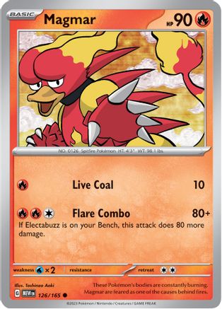 Magmar (126) [SV Scarlet & Violet 151] - Common