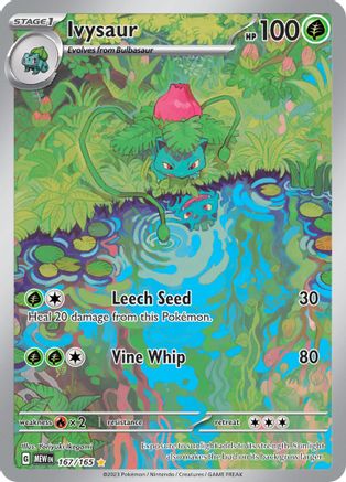 Ivysaur (167/165) Holofoil [SV Scarlet & Violet 151] - Illustration Rare