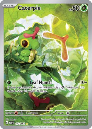 Caterpie (172/165) Holofoil [SV Scarlet & Violet 151] - Illustration Rare