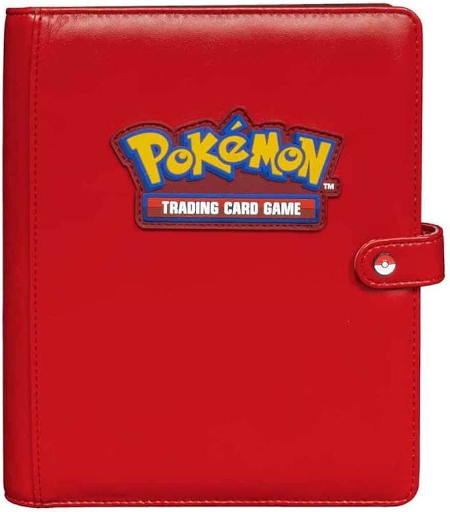 Ultra Pro Pokemon Premium Snap Binder - Red