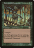 Rushwood Elemental (MMQ-264) - Mercadian Masques Foil