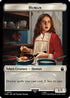 Human (0005) // Food (0026) Double-Sided Token (WHO-5 // 26) - Universes Beyond: Doctor Who Foil