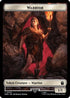 Warrior // Beast Double-Sided Token (WHO-9 // 17) - Universes Beyond: Doctor Who Foil