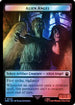 Alien Angel // Mutant Double-Sided Token (Surge Foil) (WHO-43 // 50) - Universes Beyond: Doctor Who Foil