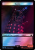 Dalek // Food (0058) Double-Sided Token (Surge Foil) (WHO-44 // 58) - Universes Beyond: Doctor Who Foil