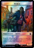Human (0038) // Food (0059) Double-Sided Token (Surge Foil) (WHO-38 // 59) - Universes Beyond: Doctor Who Foil