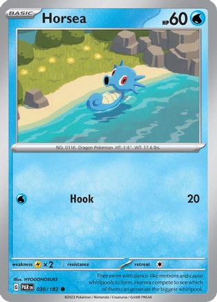 Horsea (030) Reverse Holofoil [Paradox Rift] - Common