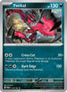 Yveltal 118/182  - Reverse Holofoil SV04 Paradox Rift - Rare