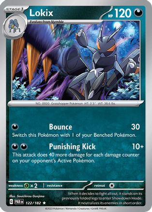 Lokix (122) Holofoil [Paradox Rift] - Rare