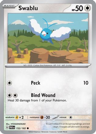 Swablu (152/182) [Paradox Rift] - Common