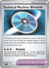 Technical Machine: Blindside 176  - Reverse Holofoil SV04 Paradox Rift - Uncommon